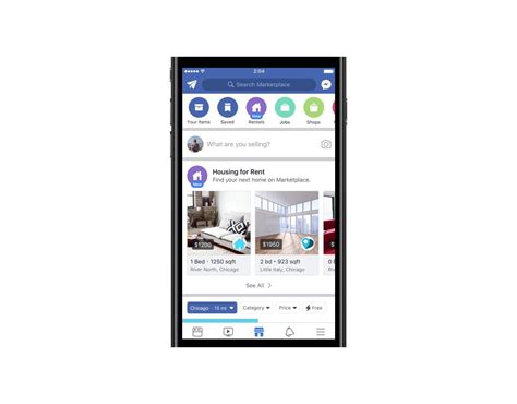Facebook Marketplace Now Lists Apartments for Rent - Real Estate