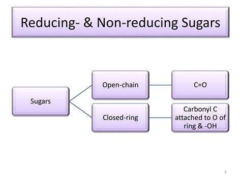 Ppt Lab Activity 2 Reducing And Non Reducing Sugars Powerpoint