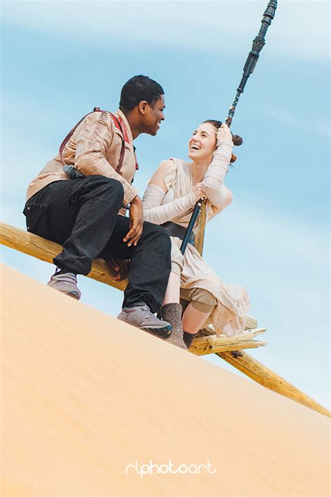 This Couple Did A Photo Shoot As Rey And Finn From Star