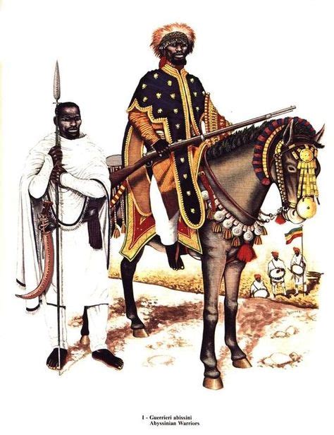 Ethiopian Warriors Kemit Fantastica Horn Of Africa Abyssinian African