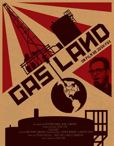 Constructivism Gasland Movie Poster On Behance