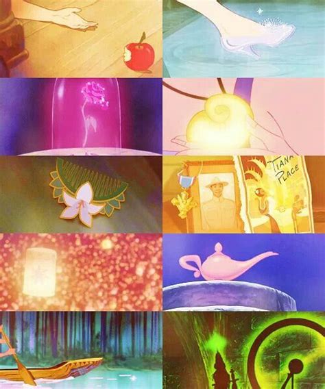 Symbolic Items Disney Collage Disney Symbols Disney Character Art