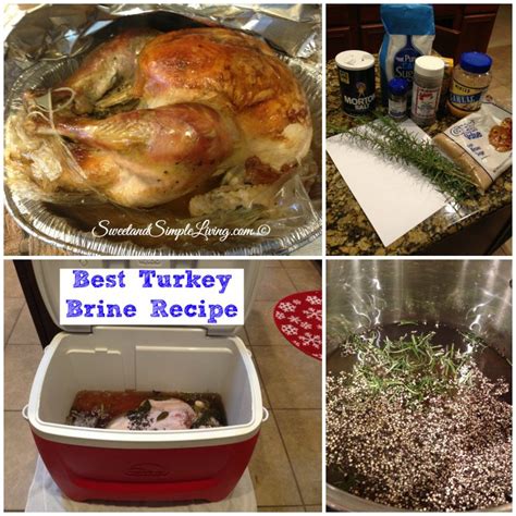 Best Turkey Brine Recipe Sweet And Simple Living