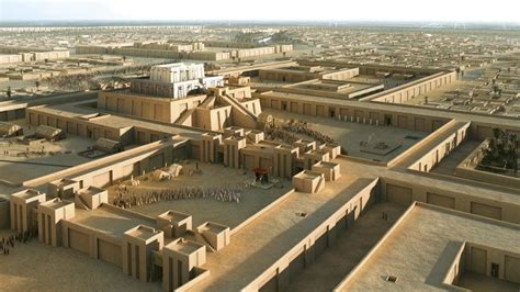 Uruk Reconstitution De Leanna Et Du Temple Dinanna Ancient