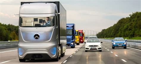 Self Driving Future Truck By Mercedes Benz Becomes A Reality Tech And
