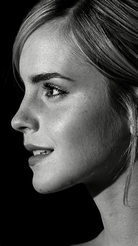 Emma Watson Wallpaper Portrait Emma Watson Black And White Portraits