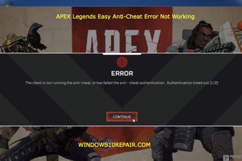 Fix Apex Legends Easy Anti Cheat Error In Windows Windows Repair Com