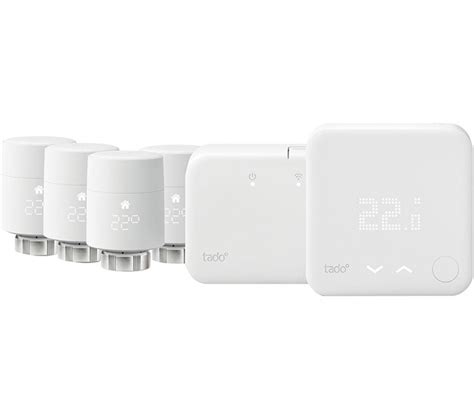 Tado Wireless Smart Thermostat Starter Kit V3 With 4 Smart Radiator