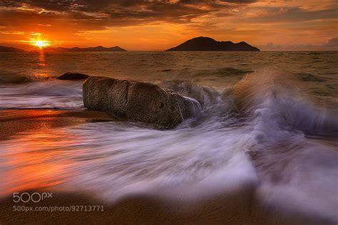 New On 500px Waves At Dusk By Danyfachry Chae H Bae Blog