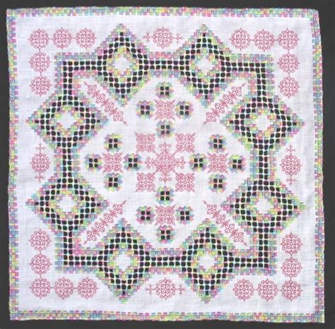 Free Hardanger Tutorial Hardanger Hardanger Embroidery Paper Embroidery