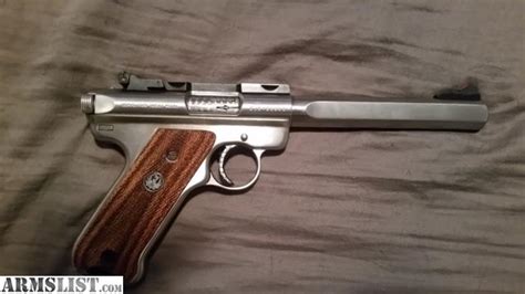 ARMSLIST For Sale Ruger Mark Ii 2 Target Slab Side