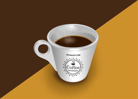 design coffee cup mockup psd  justmockup