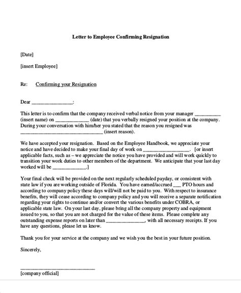 Resignation Acceptance Letter From Manager Uk Sample