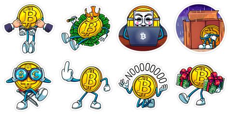 List of telegram bitcoin bot. BITCOIN. Telegram Stickers — 2017 on Behance