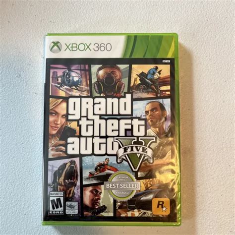 Grand Theft Auto V Gta 5 Microsoft Xbox 360 New Sealed 1999 Picclick