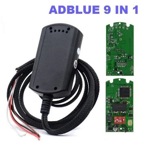 Free Shipping 9 In 1 Adblue Truck Emulation Box Diagnostic Universal