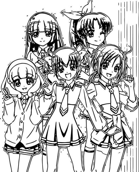 Glitter Force Doki Doki Coloring Pages Thiva Hellas