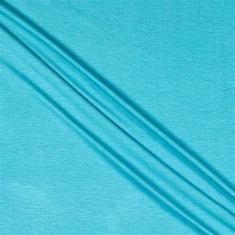 Telio Stretch Bamboo Rayon Jersey Knit Light Aqua Fabric