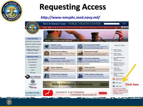 Ppt Navy Disease Reporting System Internet Drsi Powerpoint