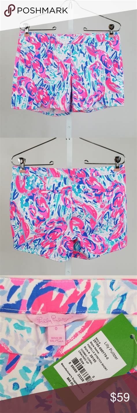 Lilly Pulitzer Hazelle Stretch Short In Cracked Up Lilly Pulitzer