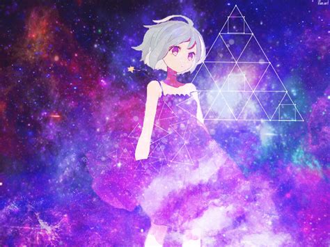 11 Anime Girl Galaxy Wallpaper Anime Wallpaper