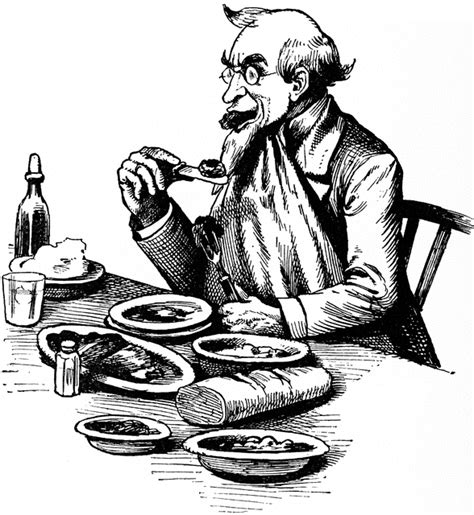 Man Eating Clipart Etc