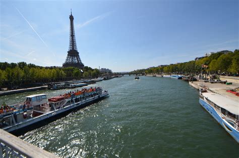 セーヌ川河岸 〜 パリの象徴であり起源！快晴の空の下エッフェル塔を臨む！！ 2012年夏 ヨーロッパ旅行記 その17 No