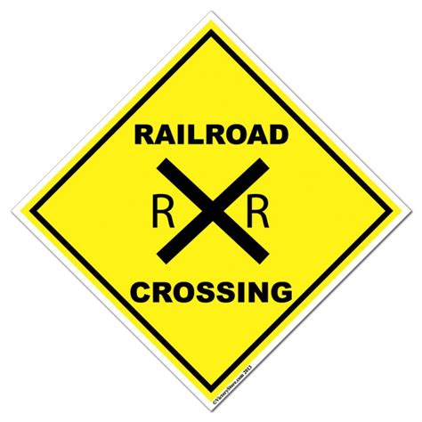 Clip Art Railroad Crossing Sign Clip Art Library