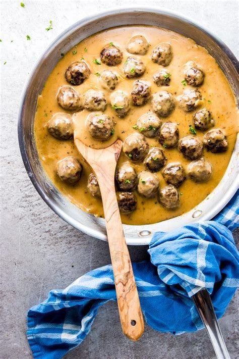 Easy Swedish Meatballs Are Homemade Meatballs In A Rich Brown Gravy