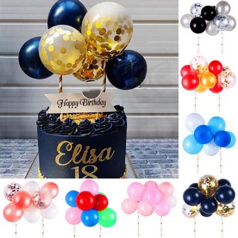 Panduan belajar online google ads lengkap untuk meningkatkan penjualan). 10PCS/Set Mini Balloon Cake Decoration Wedding Birthday ...