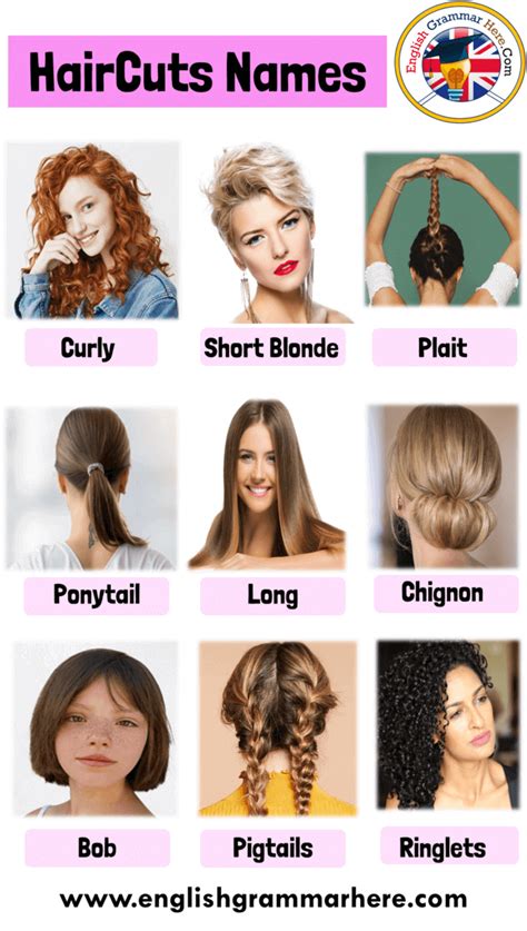 18 Stunning Hairstyle Name List Women