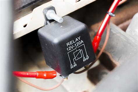 How To Install A Relay To Charge The Battery Split Charge