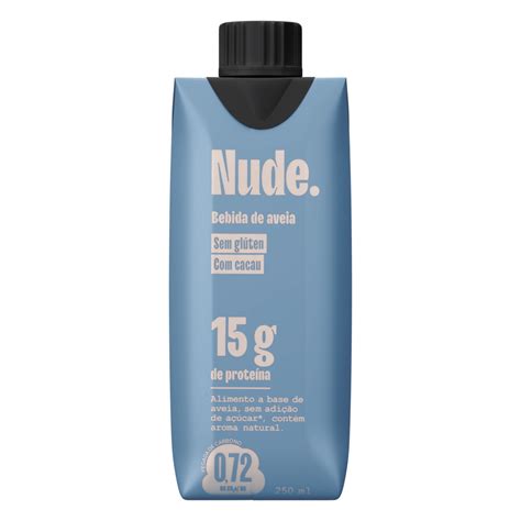 Kit X Bebida Vegetal Proteica De Aveia Cacau Nude Ml Amazon Com My