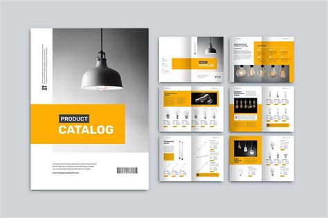 Product Catalogue Design Samples