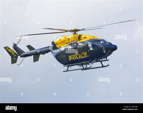 Metropolitan Police Helicopter Stock Photo Alamy