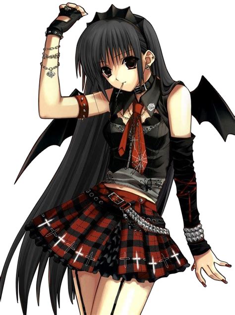 Goth Anime Girl Png