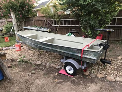 12 Ft Jon Boat Flat Bottom Great Condition For Sale In