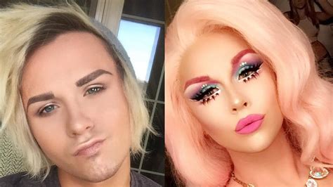 Drag Queen Makeup Transformations Teen Vogue