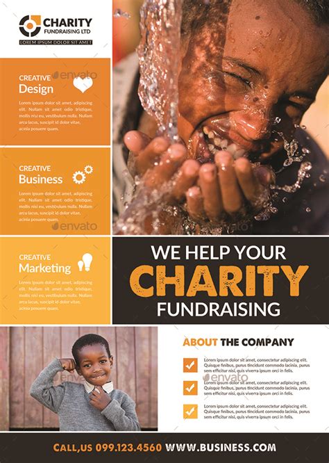 Charity Flyer Templates By Afjamaal Graphicriver