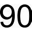 90 — девяносто натуральное четное число регулярное 
