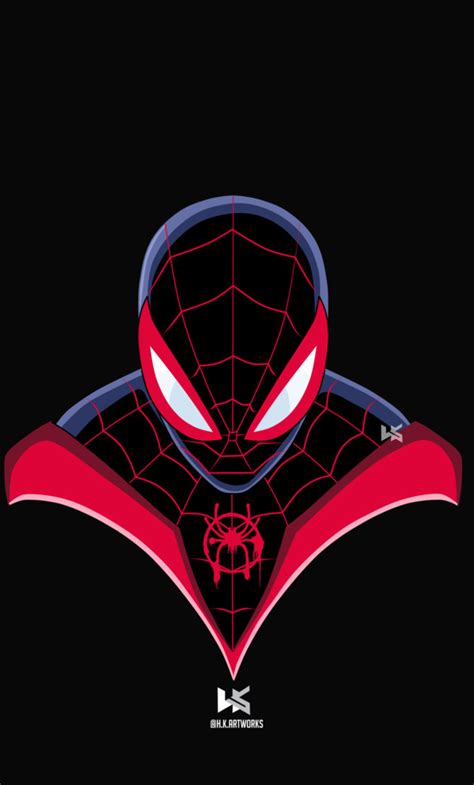 1280x2120 Spiderman Miles Morales Art Iphone 6 Hd 4k Wallpapers