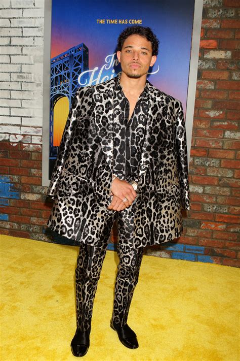 Anthony Ramos In Dolce And Gabbana At The In The Heights World Premiere