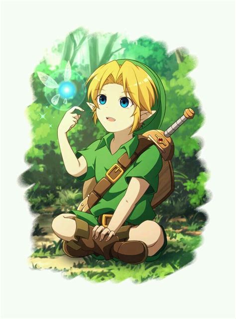 Young Link Ocarina Of Time La Leyenda De Zelda Videojuegos Leyendas