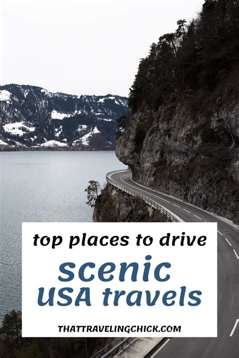 10 Best Scenic Drives In The Us That Traveling Chick Female Travel