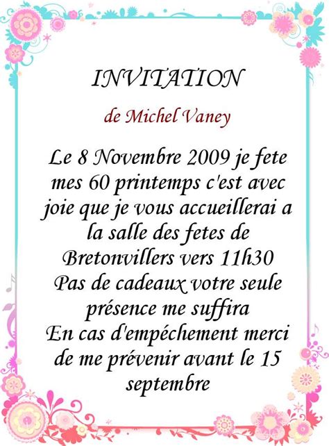 Compagnons infatigables de nos aventures d'enfance et de jeunesse, un frère ou une soeur sont souvent les meilleurs amis avec qui on partage tout, avec qui on se sent des liens. Texte D'anniversaire Humoristique Pour Ado Lovely Outstanding Lettre D Invitation Anniversaire 1 S