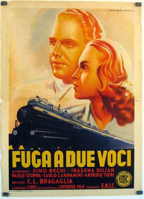 Late 1930searly 1940s Italian Opera Singers Movi List