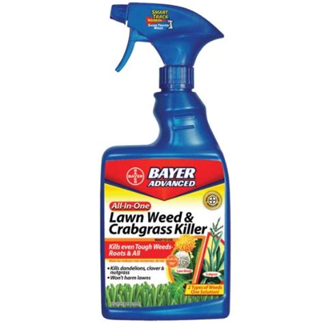 Bayer Advanced 704125 All In One Lawn Weed And Crabgrass Killer Ready