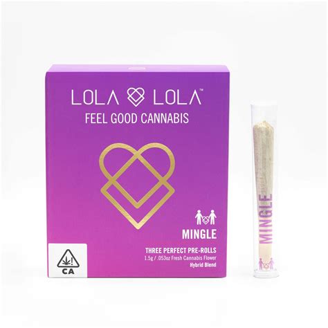 Lola Lola Mingle Pre Rolls 15g 3 Pack Leafly