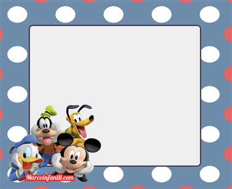 Marcos De Mickey Mouse Y Amigos Marcos Infantiles