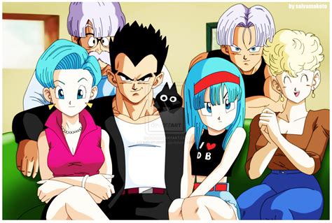 The Briefs Family Via Deviantart Com Just Thought It Was A Cool Take Dragon Ball Gt Dragon